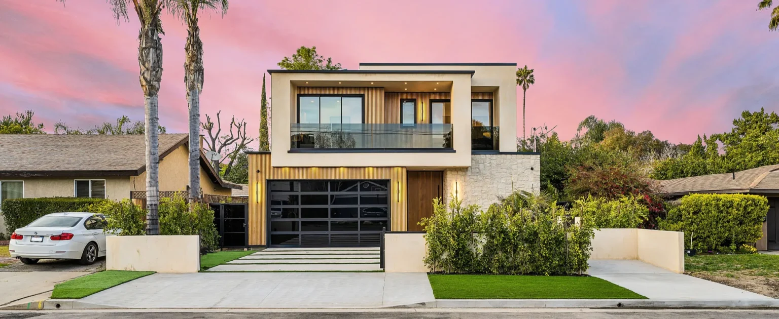 frantz custom home pacific palisades